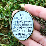 Perfect Peace Necklace - Redeemed Jewelry