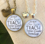 Teacher Gift Necklace - Redeemed Jewelry