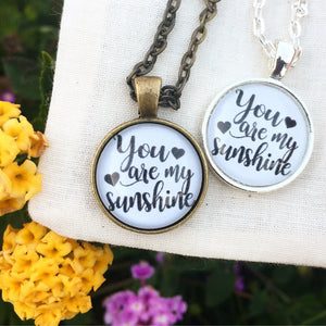 You are My Sunshine Mini Necklace - Redeemed Jewelry