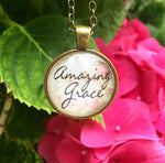 Amazing Grace pendant necklace - Redeemed Jewelry