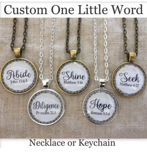 One Little Word Custom Jewelry