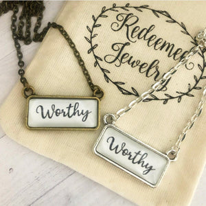 One Word Custom Jewelry Necklace